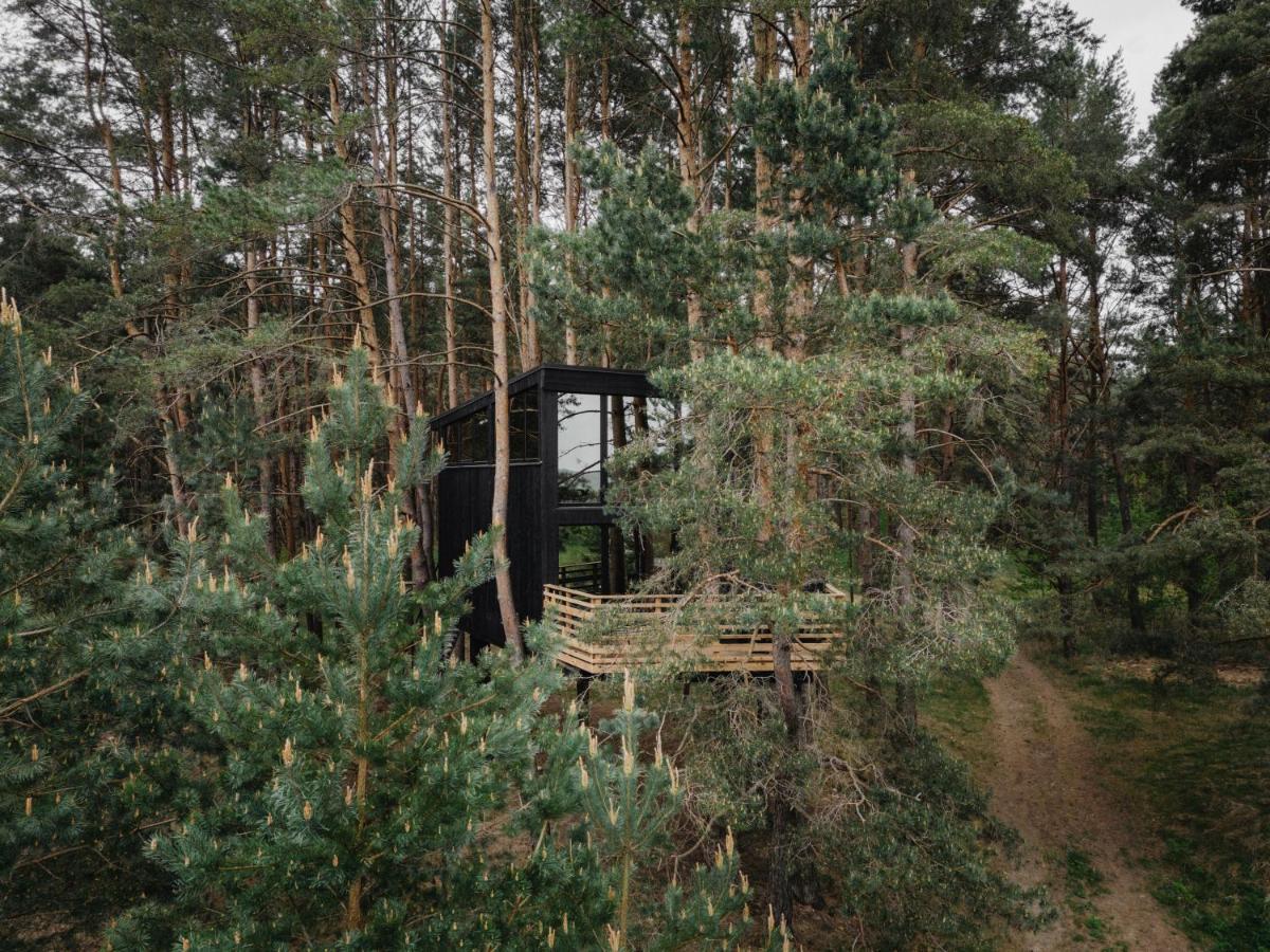 Villa Treehouse Virs Bedugnes Jurbarkas Exterior foto